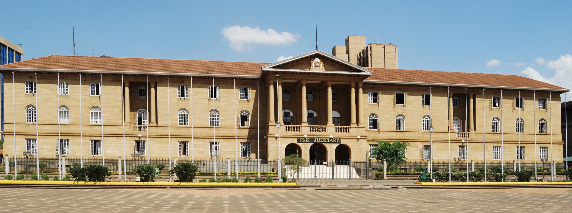 The Kenya High Court building in Nairobi, where Katiba Institute filed its petition against a proposed Ebola quarantine facility.