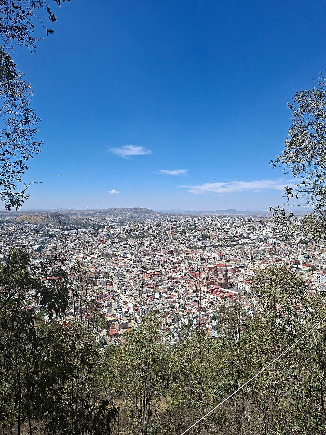 Panoramic view of Zacatecas city in central Mexico, where Rerimoi Barsitei has been held since 2021